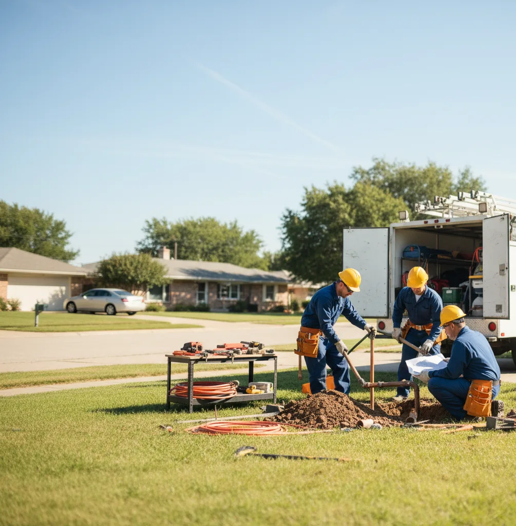 Sewer Line Repair in Glade Hill, VA